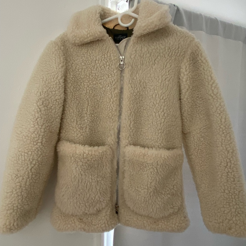 TOPSHOP Teddy Jacket